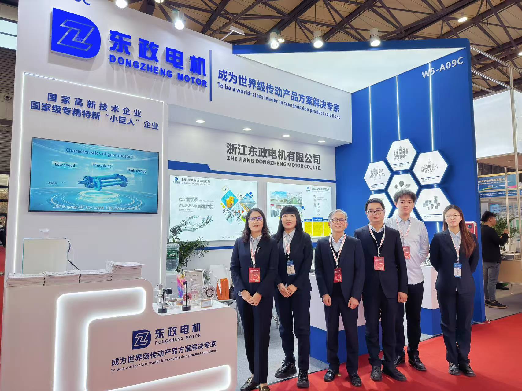 東政電機赴約上海小電機及機器人展，解鎖“電機+機器人”智造新可能